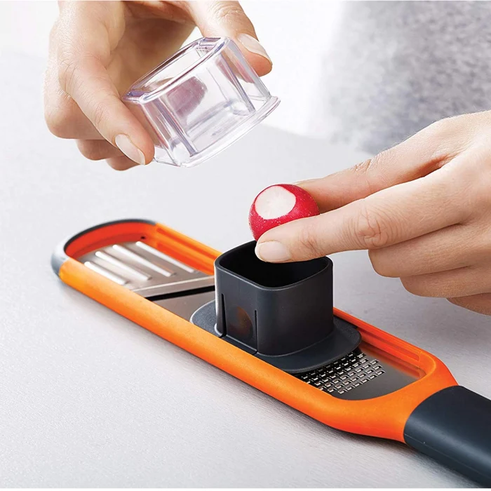 Mini râpe 2 en 1 handi-grate orange Joseph Joseph