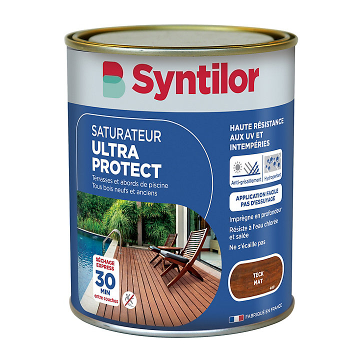 Saturateur extérieur Ultra Protect teck Syntilor 0.75L