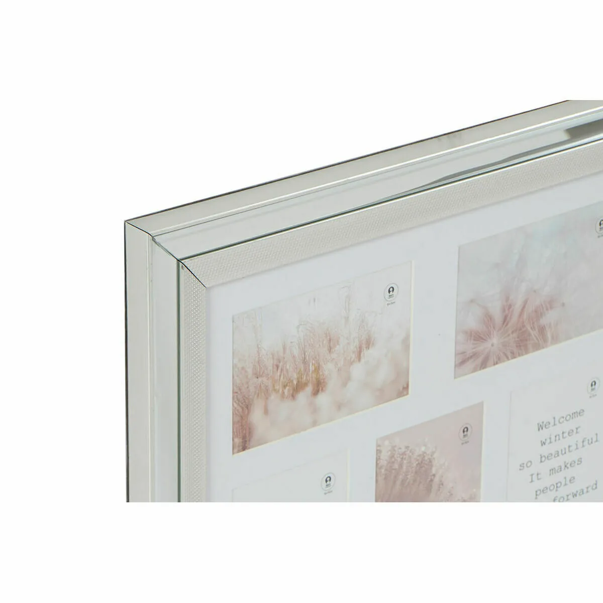 Cadre Photo DKD Home Decor Doré/Argenté