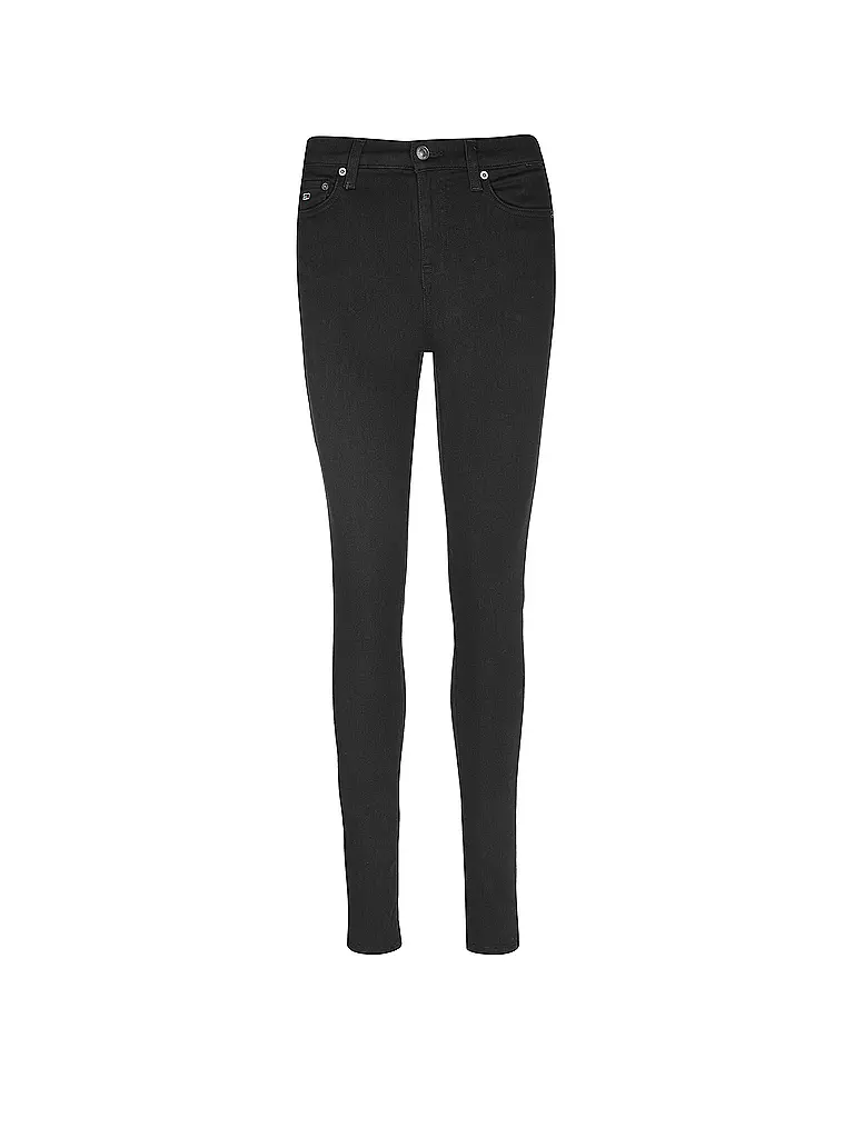 TOMMY JEANS Jeans Skinny Fit NORA schwarz