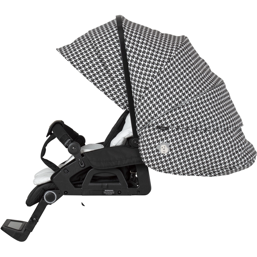 Hartan Kinderwagen Racer GTS mit Handbremse Bellybutton elegance (921) Gestellfarbe schwarz
