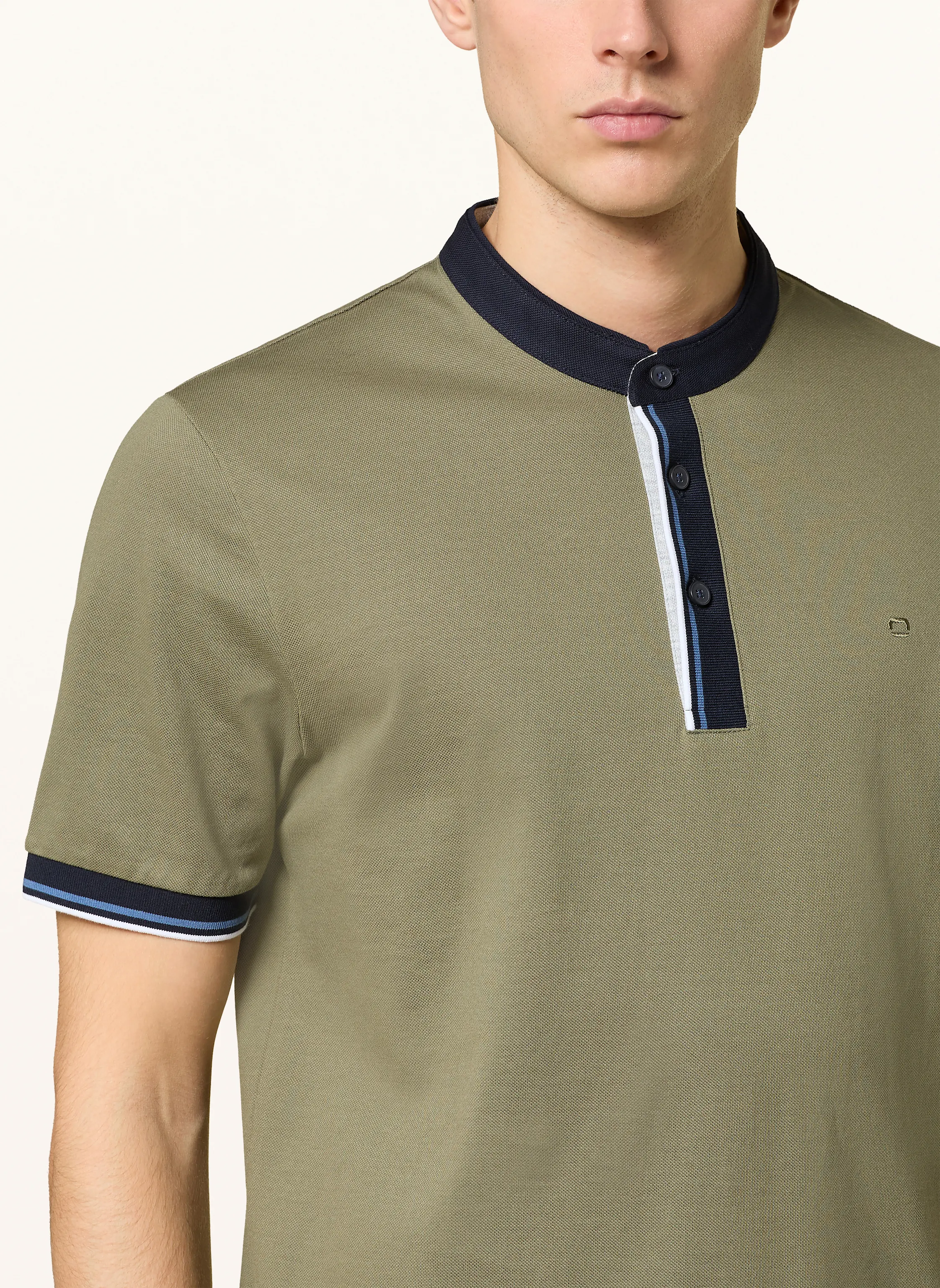 OLYMP Piqué-Poloshirt