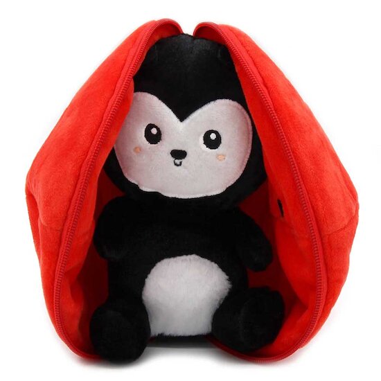 Flipetz Peluche 2 en 1 - Coccinelle & Tomate   de               Les Déglingos