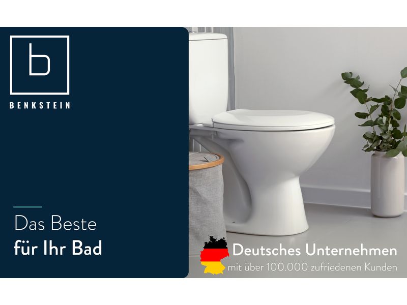 Benkstein Toilettensitz Oval WC-Sitz