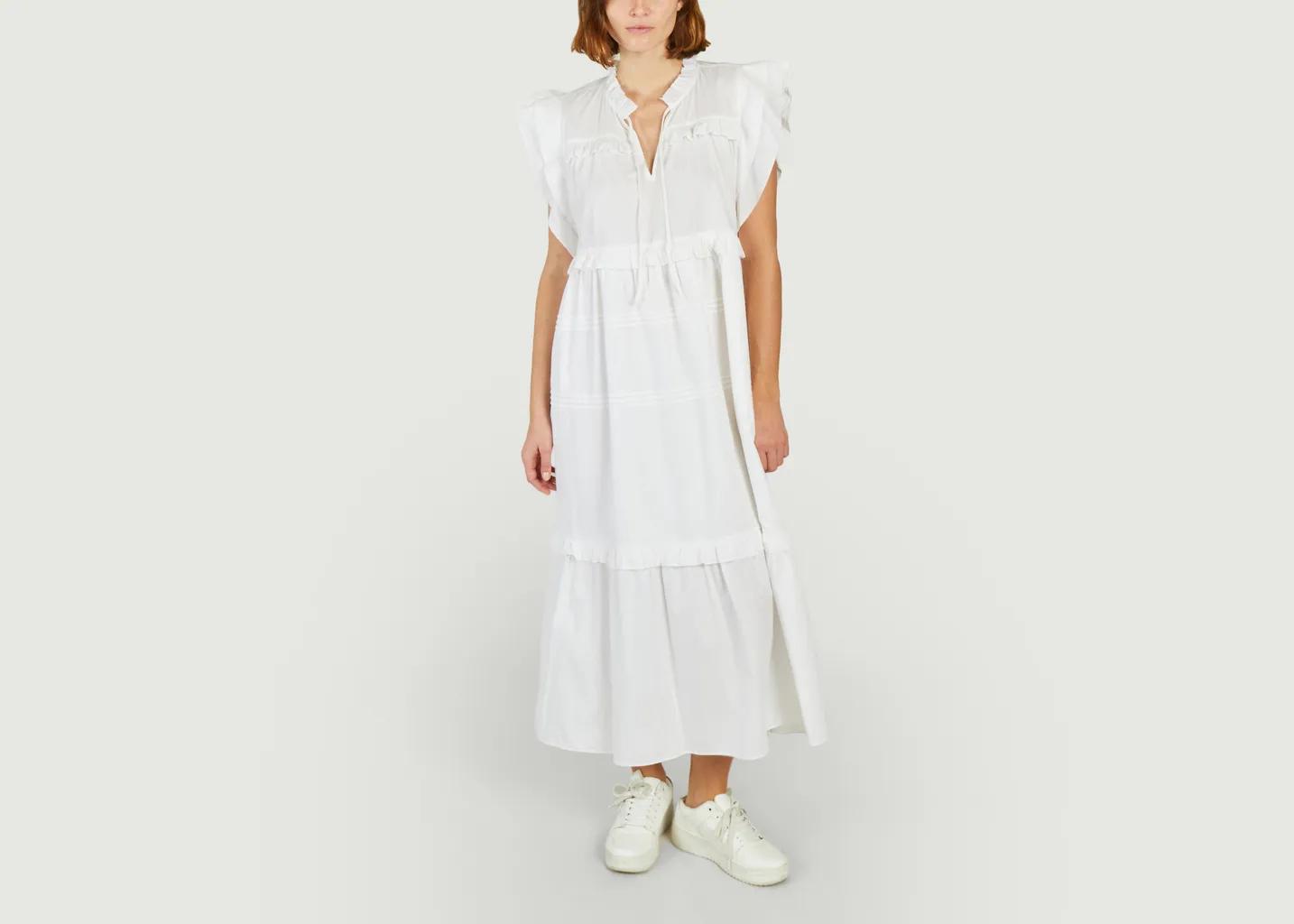 Robe longue en coton bio Clover Skall Studio