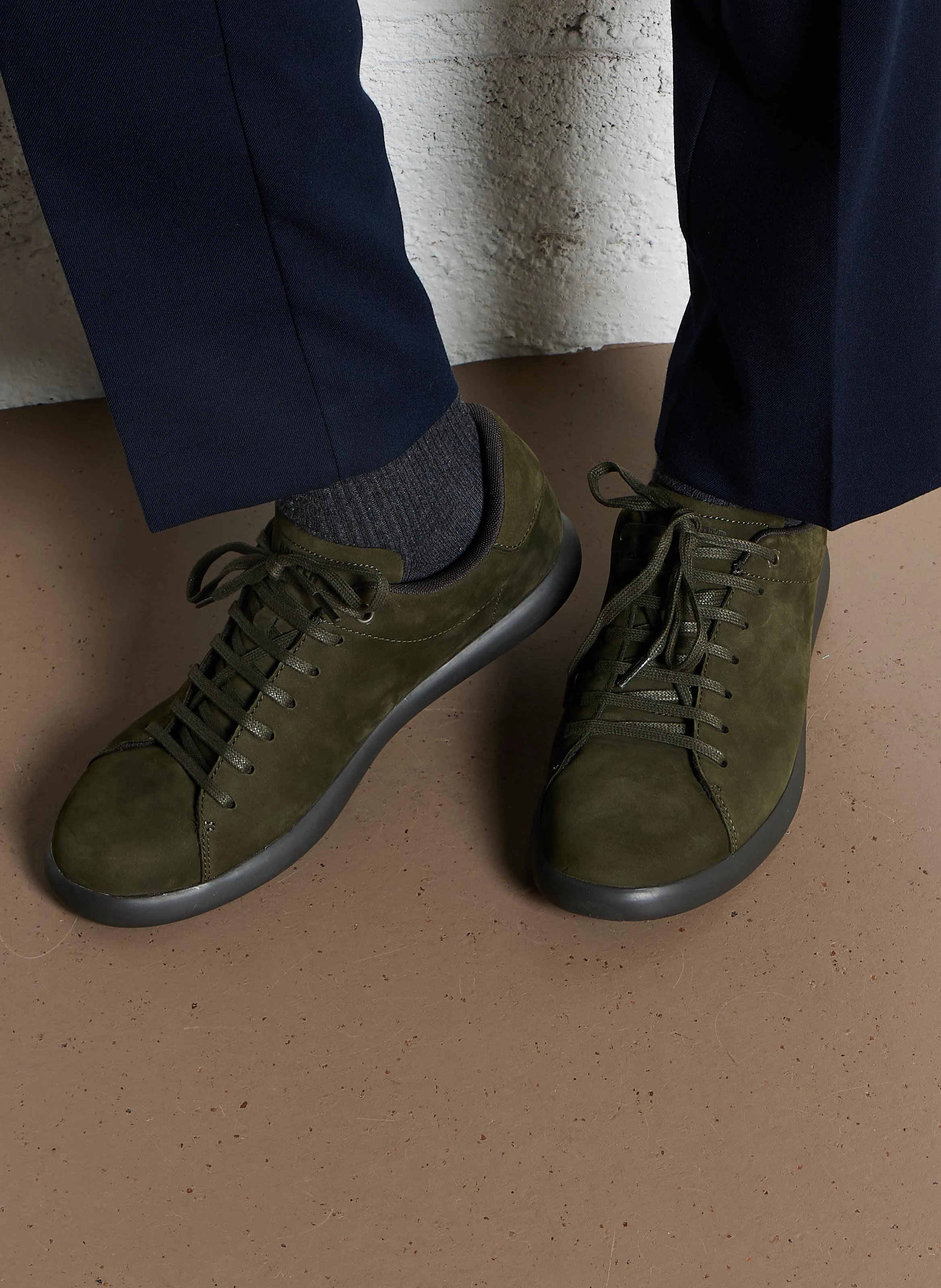 PELOTAS SOLLER - Baskets basses en cuir | Vert