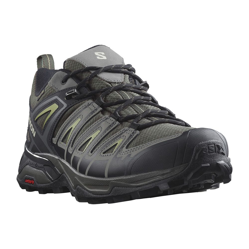 Salomon X ULTRA PIONEER GTX - Chaussures randonné Homme beluga/black/epsom