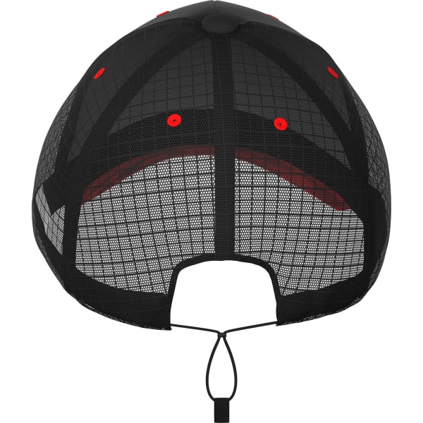 Casquette trail COMPRESSPORT RACING TRUCKER CAP BLACK/RED
