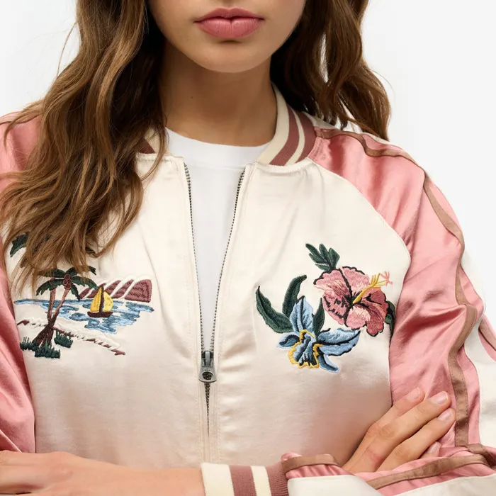 Superdry Suikajan Embroidered Bomber Jas Dames