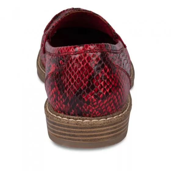 Mocassins ROUGE VIA DONNA