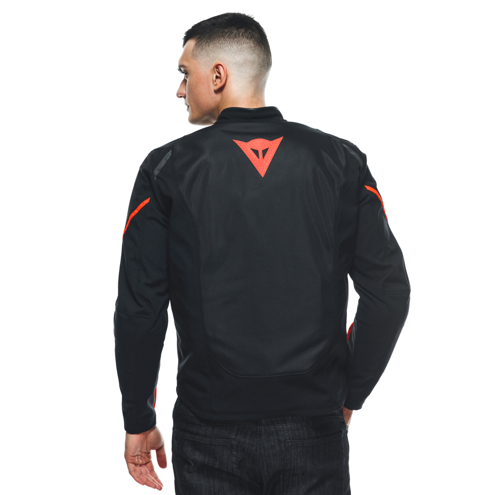 Dainese - Gilet Airbag Smart Jacket LS Sport Noir / Rouge fluo