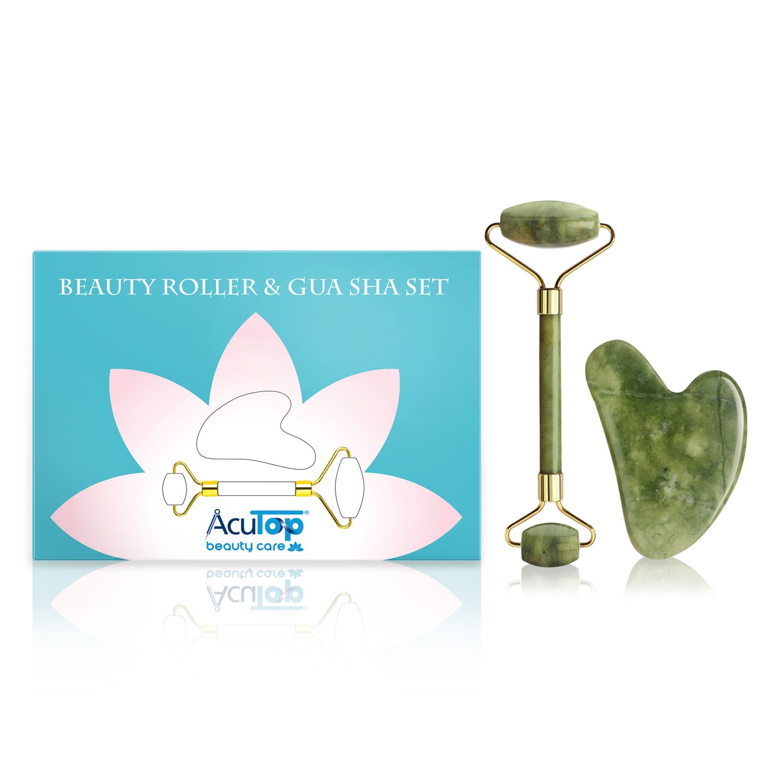 AcuTop Beauty Set: Grüne Jade