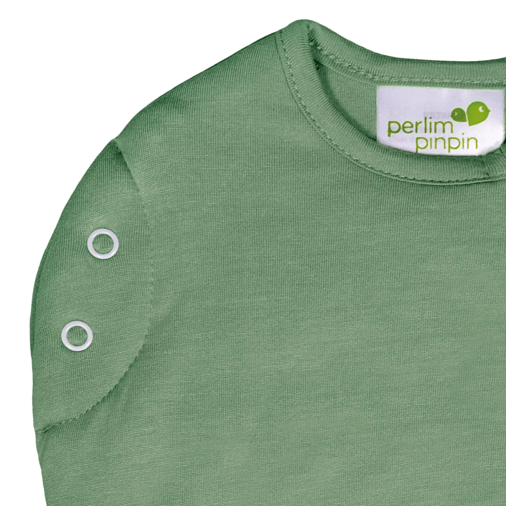 Perlimpinpin Sac de Nuit Nouveau-Né Bambou - Vert