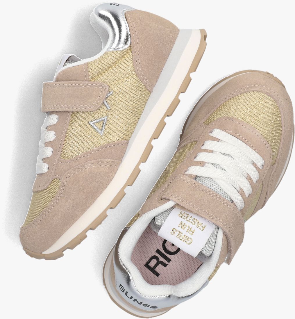 SUN68 gouden sun68 lage sneakers girls ally glitter