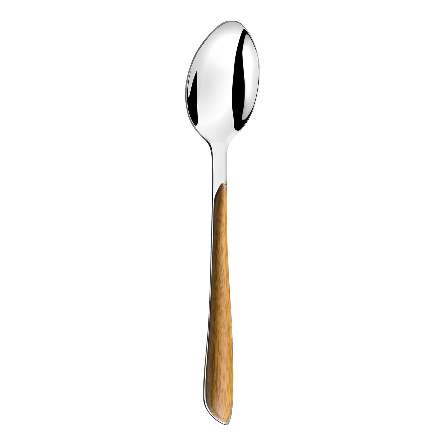 Cuillère à soupe ECLAT manche bois clair