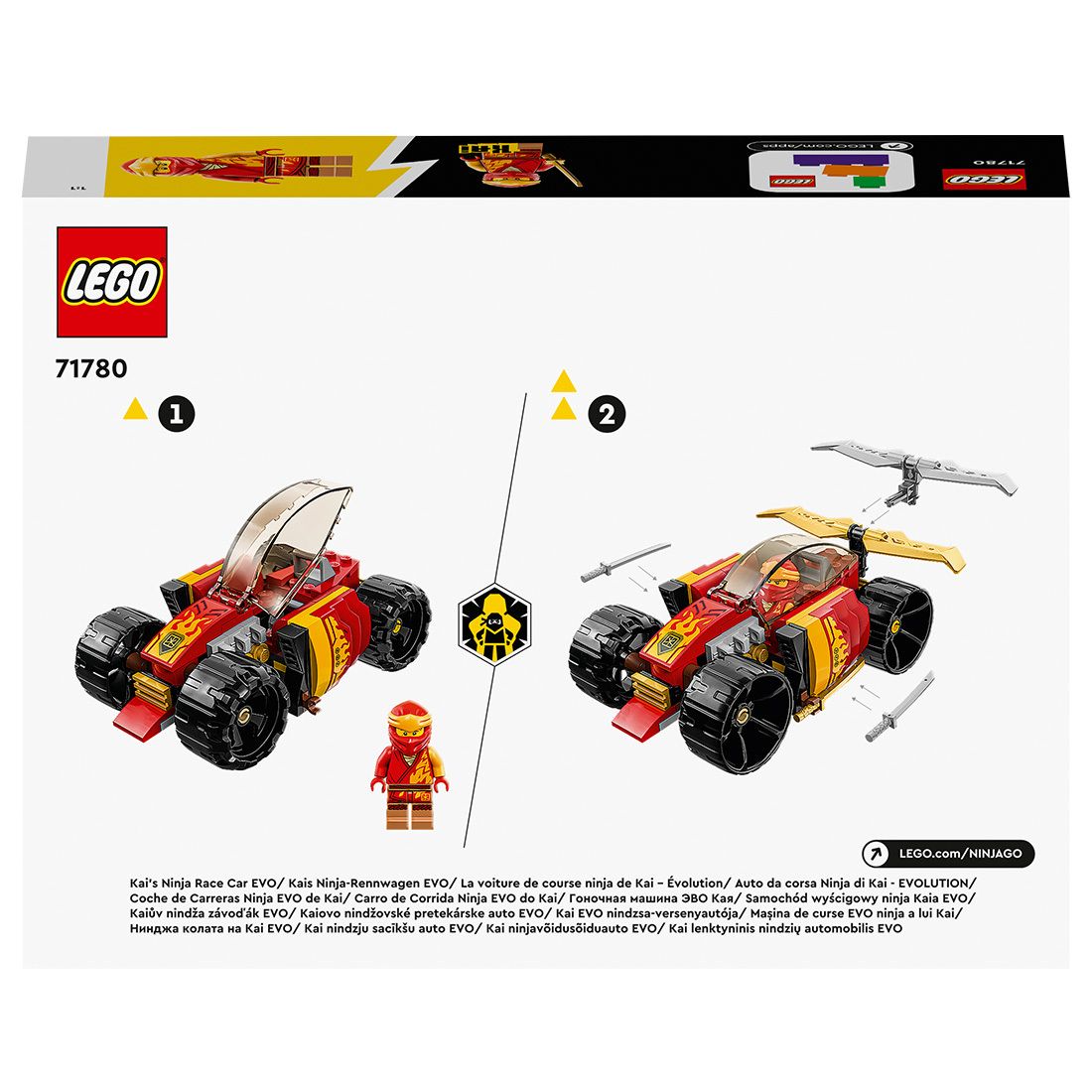 Ninja Kais EVO-racerbil 71780