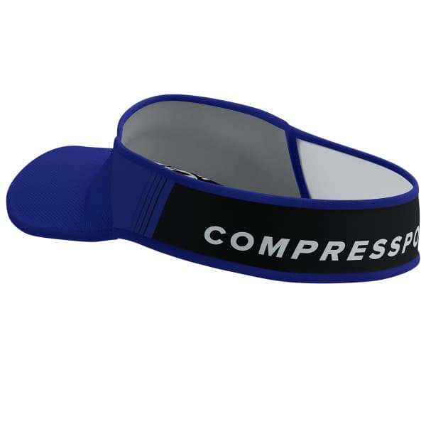 Visière running COMPRESSPORT VISOR ULTRALIGHT DAZZLING BLUE/BLACK
