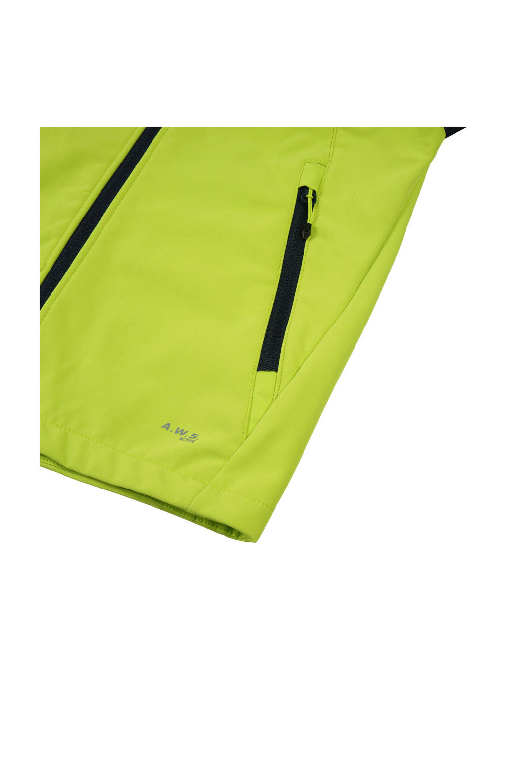 Icepeak softshelljas Konan jr groen/zwart