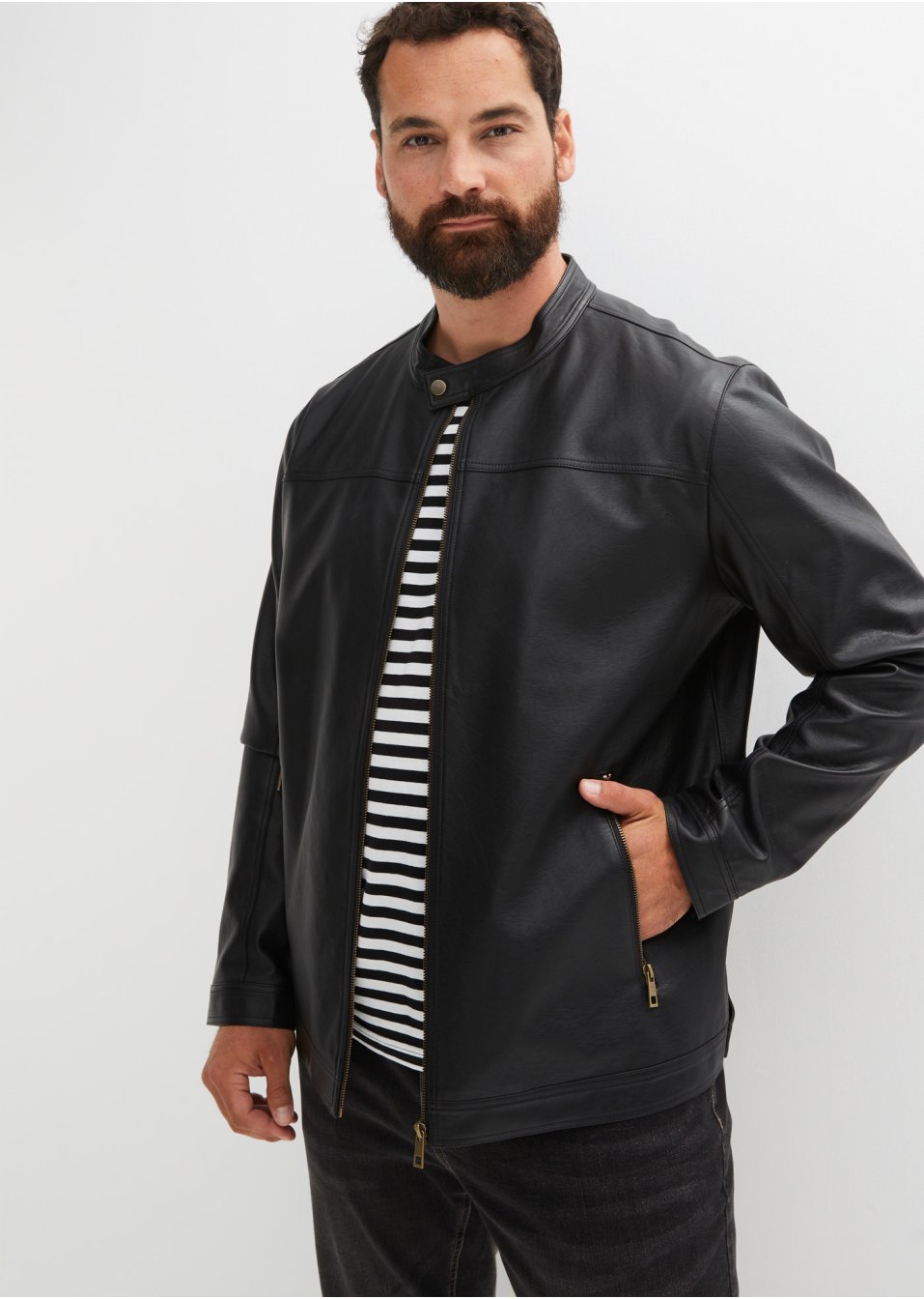 Veste style biker