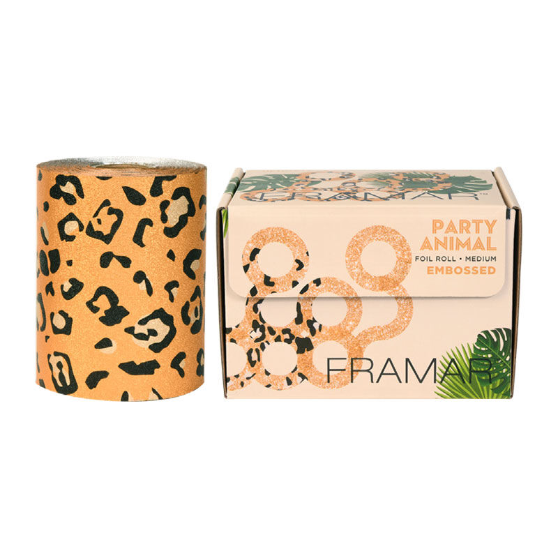 Aluminium gaufré en rouleau Foil Roll Medium Embossed party animal