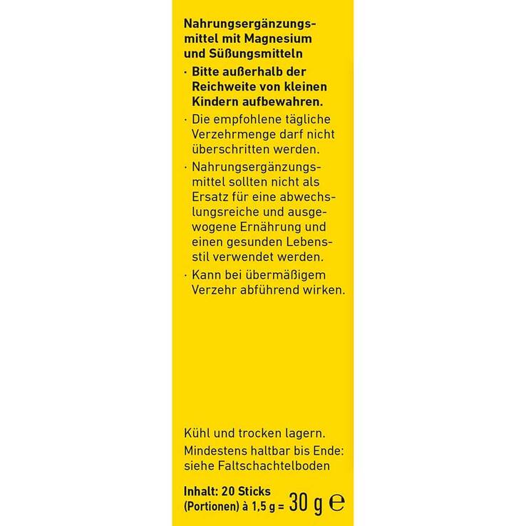 Wepa Magnesium Direkt Sticks, 20 St