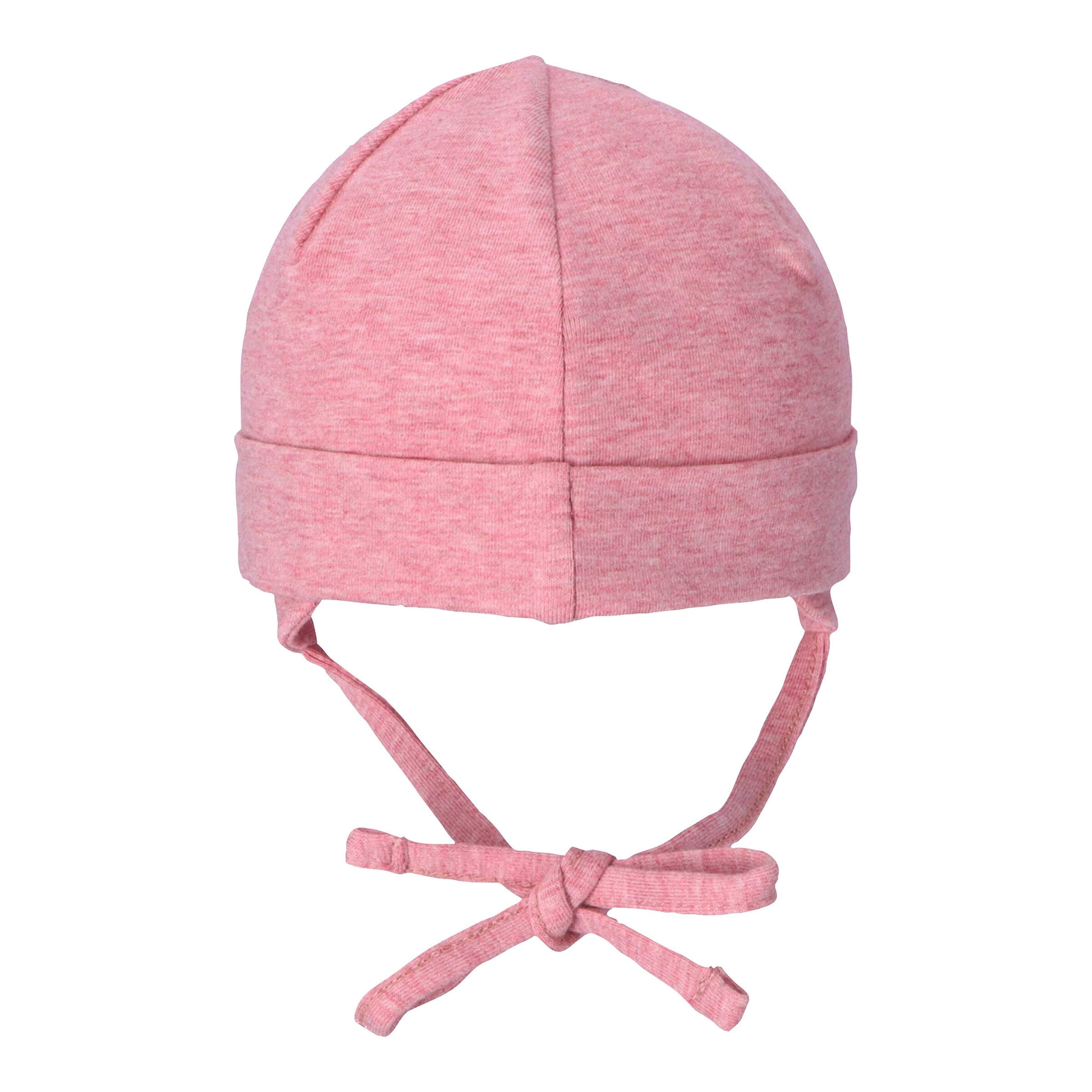 Sterntaler Mütze mit Bindeband rosa