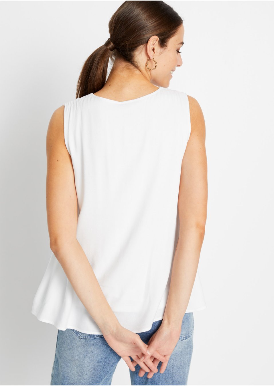 Top à dentelle