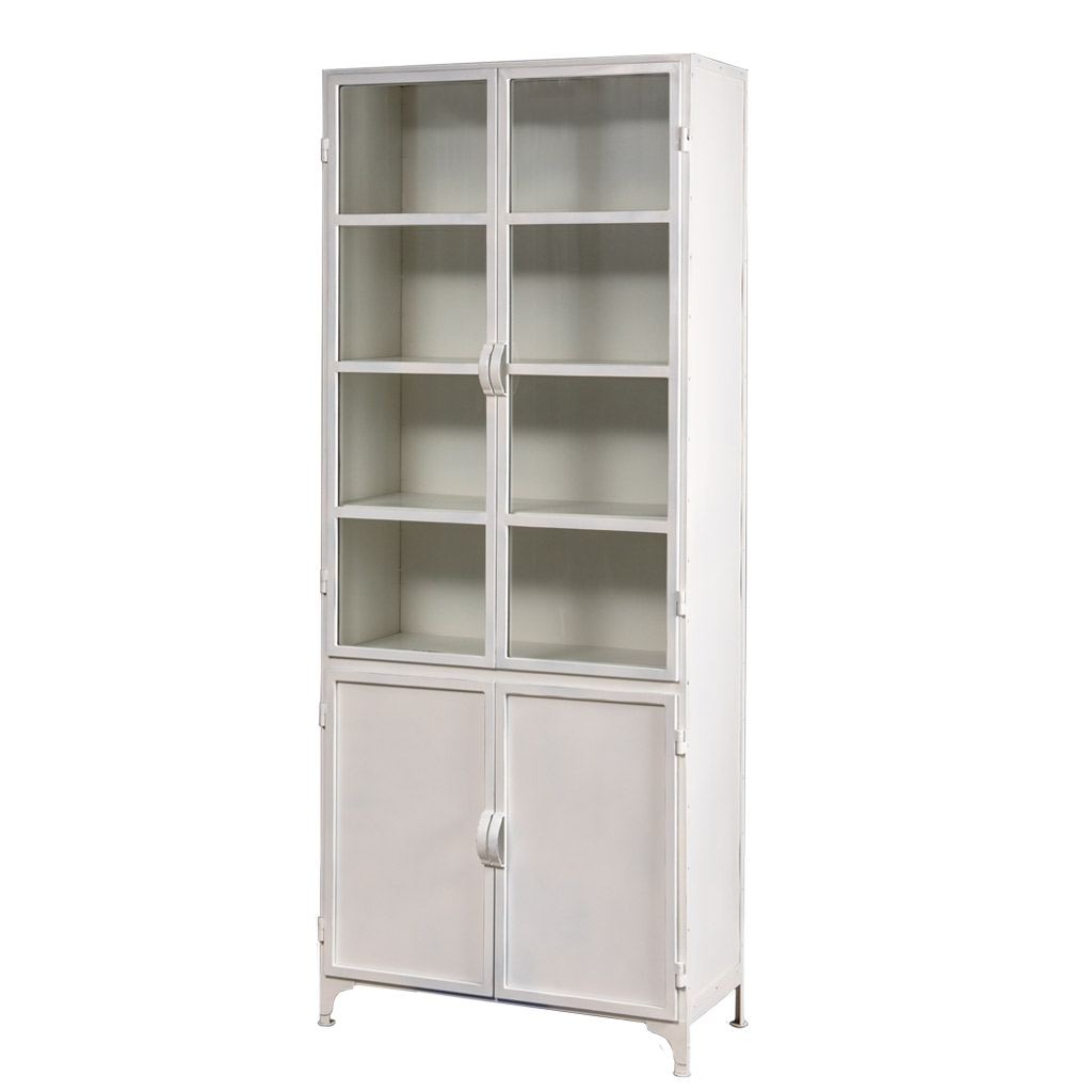 Vitrinekast Seattle White