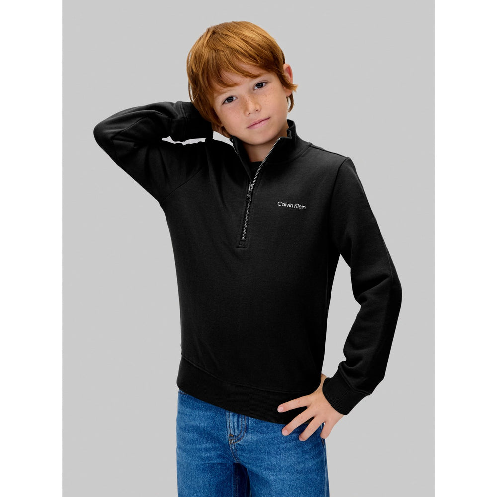 Køb Calvin Klein Ck Black Chest Inst. Logo Half Zip