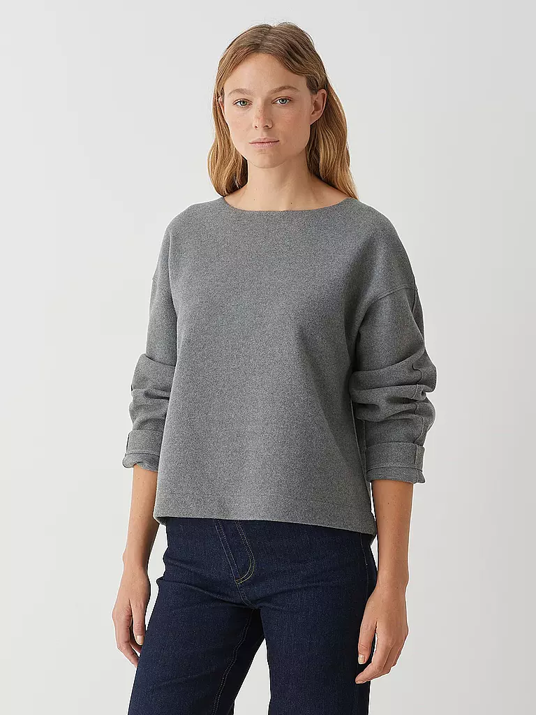 OPUS Sweater GUDILA hellgrau