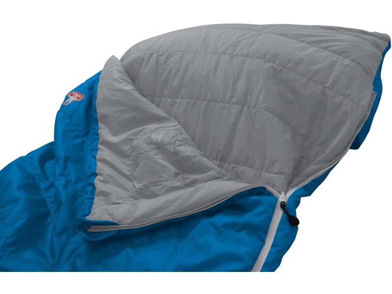 Grüezi Bag Schlafsack Biopod Wolle Almhütte 195 Polyester, Sommerlicher Hüttenschlafsack