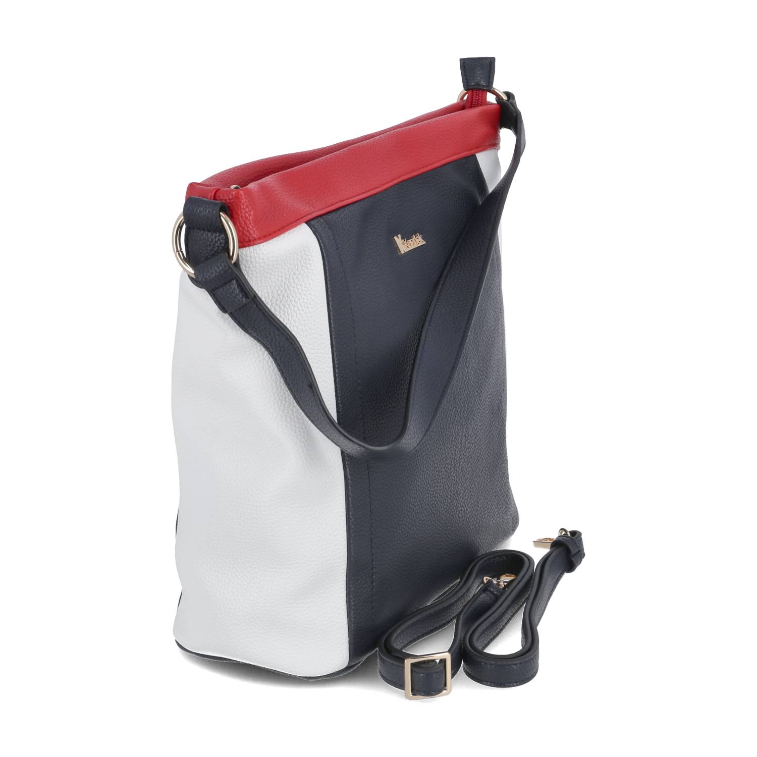 Kaerlek Schultertasche - marine / mix
