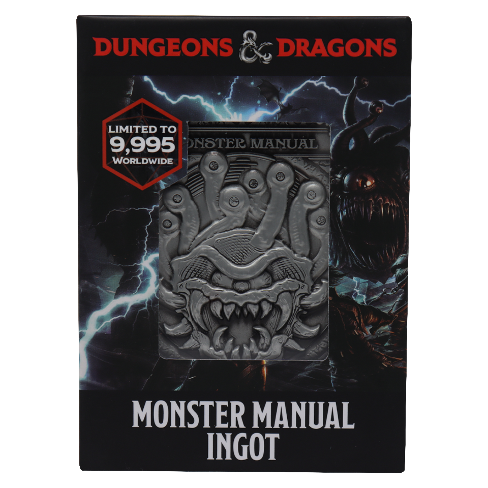 Dungeons & Dragons Limited Edition Monster Manual Ingot