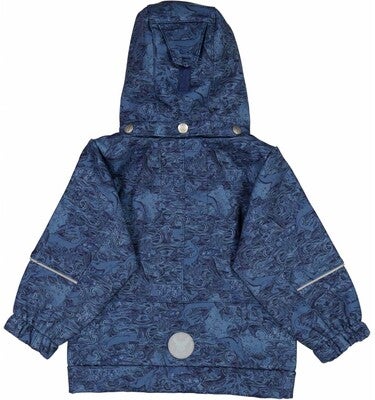 Wheat Henning Softshelljakke, Navy Linoleum