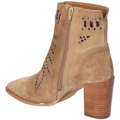 Alpe - BOTINES5031 MODA JOVEN CUERO Marrón