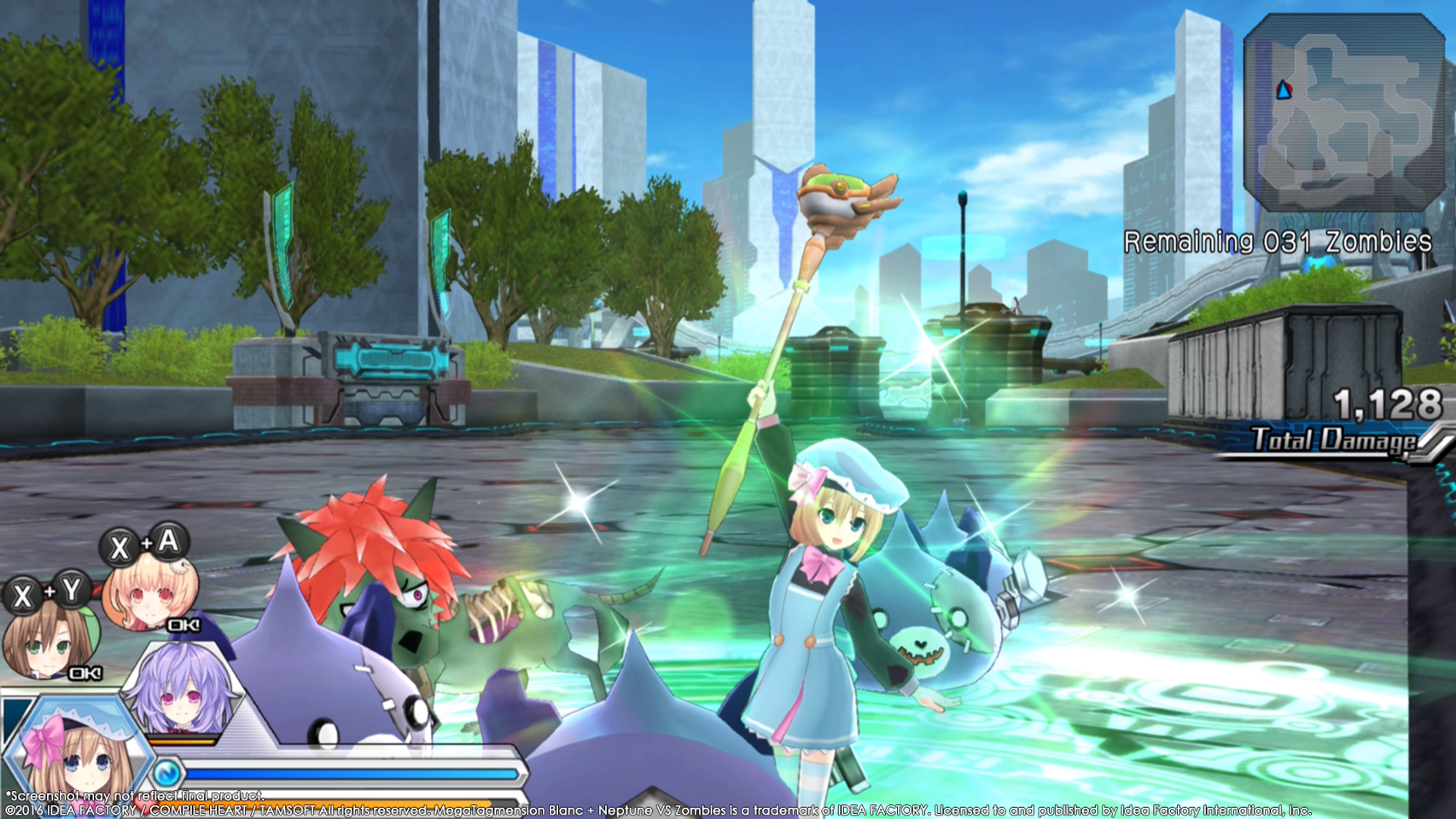 MegaTagmension Blanc + Neptune VS Zombies- PC