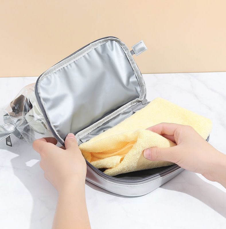 Evorest Bags - Transparante PVC Wet Dry Toilettas