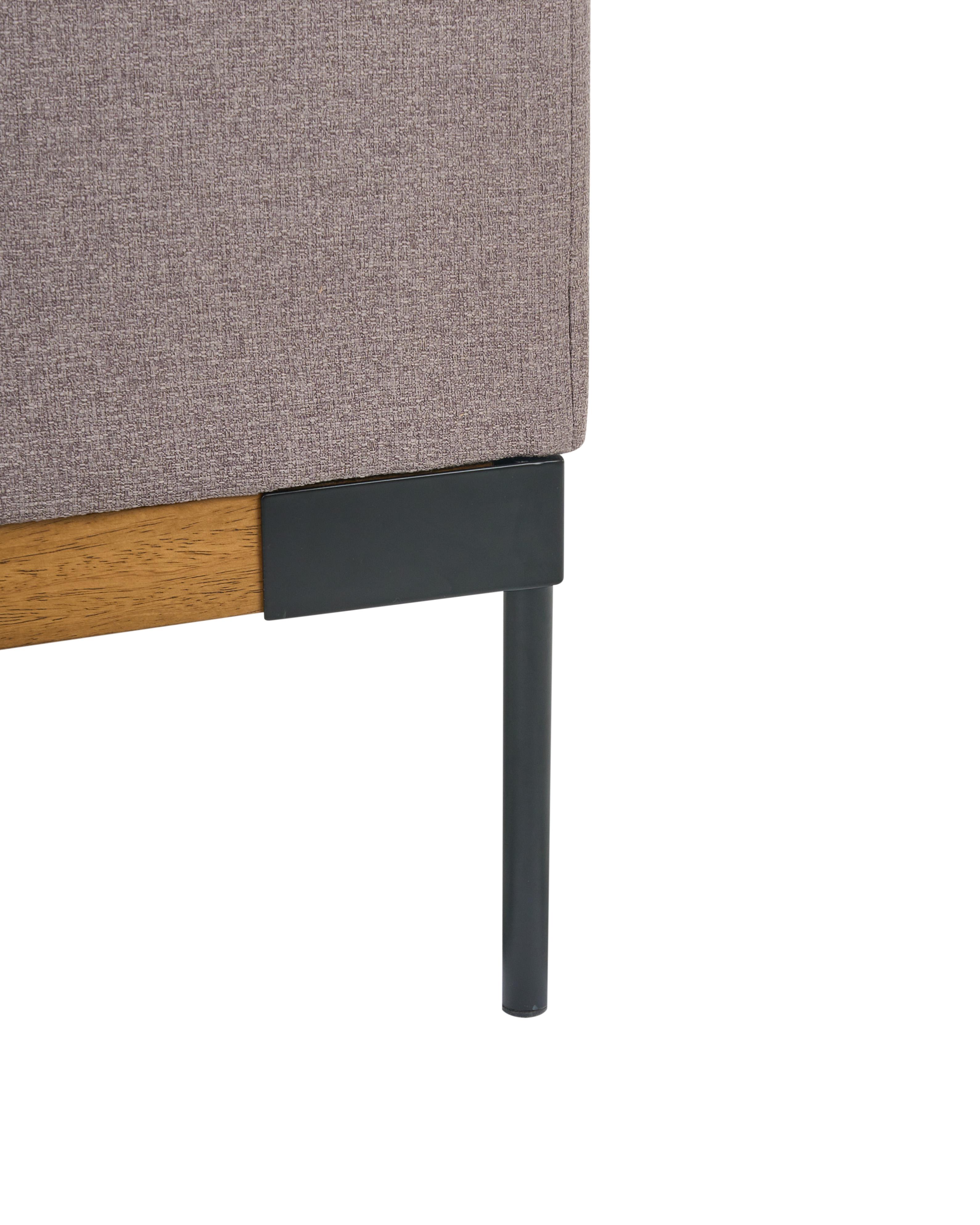 Fauteuil SKAVEN Stof Taupe