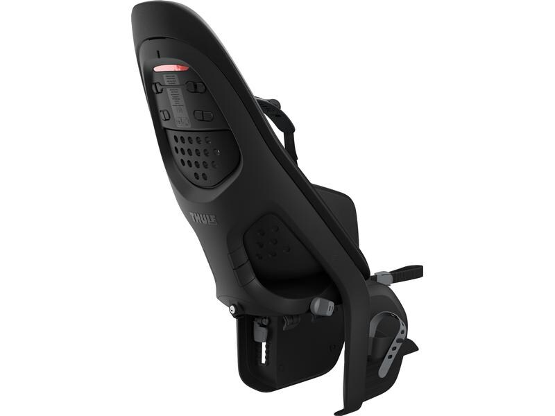 Thule Fahrradkindersitz Yepp 2 Maxi (GT) Black Velo-Kindersitz zur Gepäckträgermontage