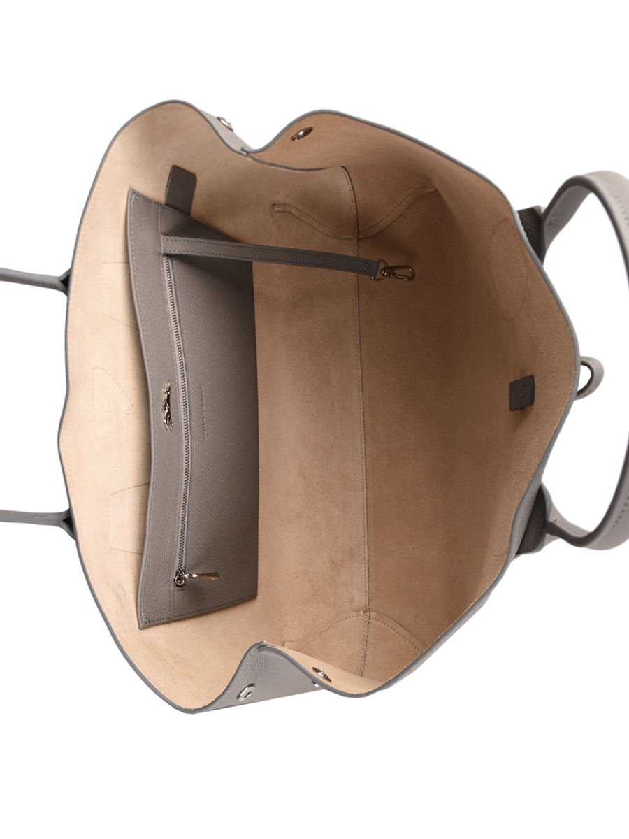 Sac port main L Roseau cuir LONGCHAMP