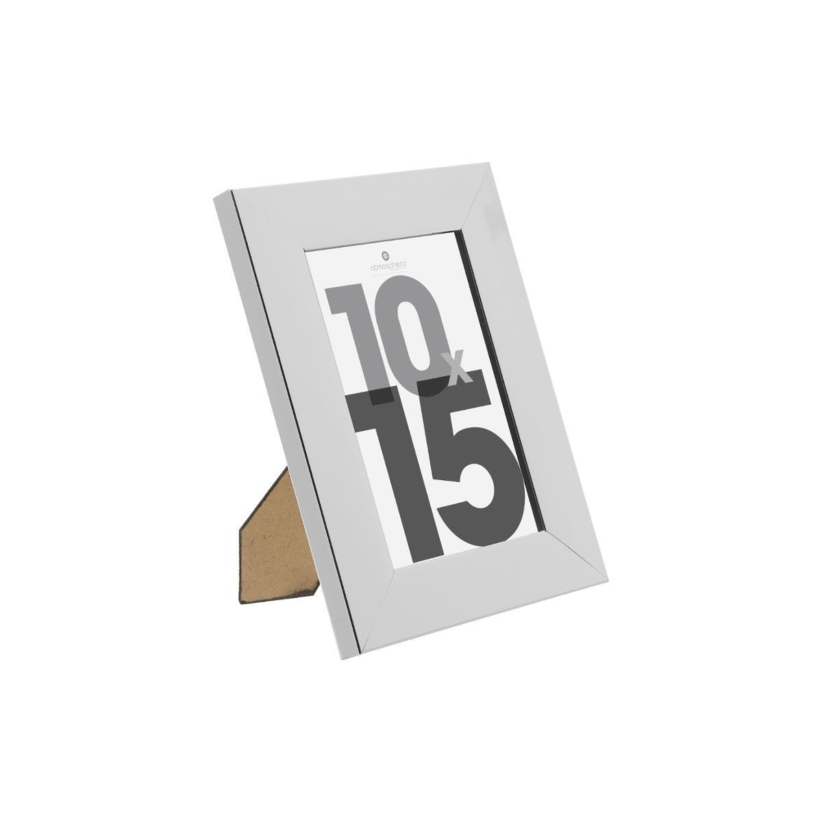 CADRE PHOTO ARGENT LISE 10X15CM