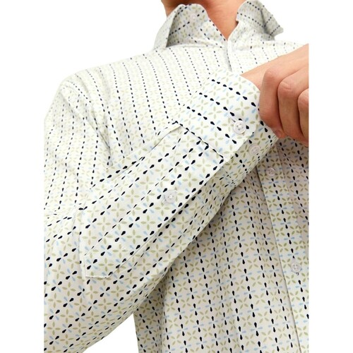 Jack & Jones - CAMISA CORTE SLIM HOMBRE JACK&JONES 12226091 Blanco