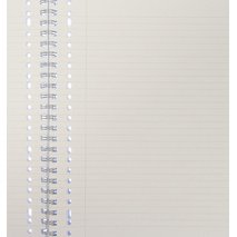 Cahier à spirale 4en1, A4, ligné, 200 pages