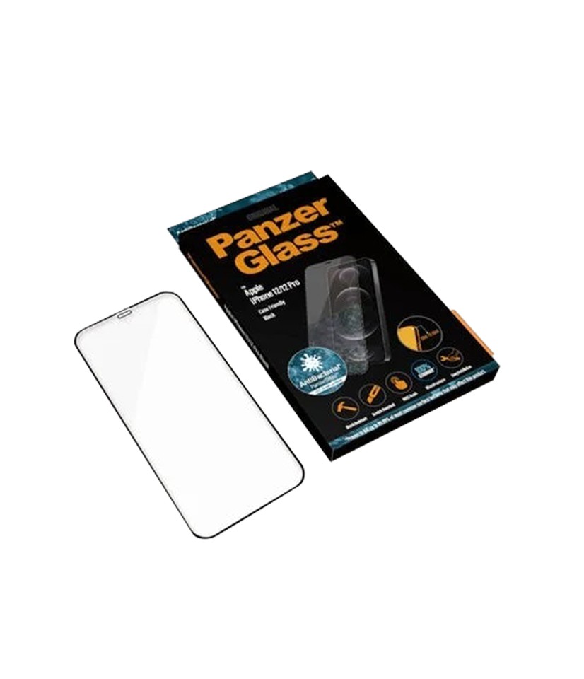 PanzerGlass - Skærmbeskyttelse Apple iPhone 12 - 12 Pro - Edge-to-Edge