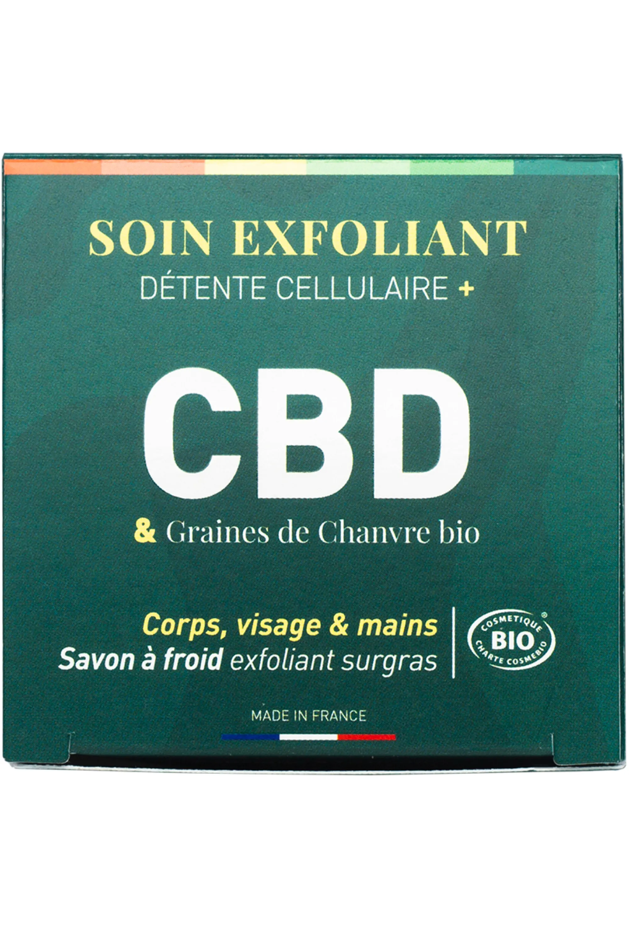 Atelier Populaire Soin exfoliant Détente Cellulaire au CBD-90 g