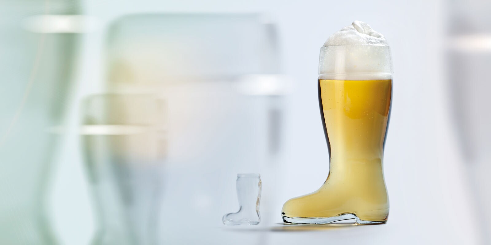 Stölzle Lausitz Biergläser Stiefel 500 ml 2er Set