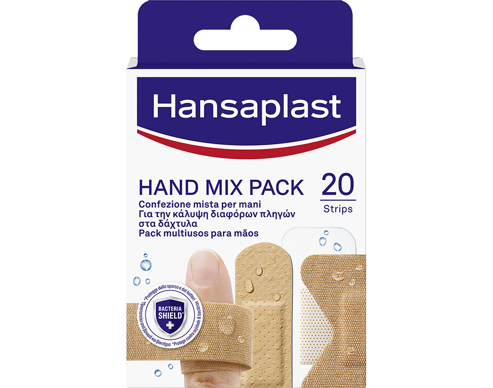 PENSOS HANSAPLAST MÃOS MIX MULTIUSO 20UN DM