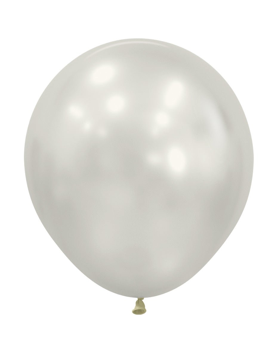 Witte Ballonnen 45cm 15st