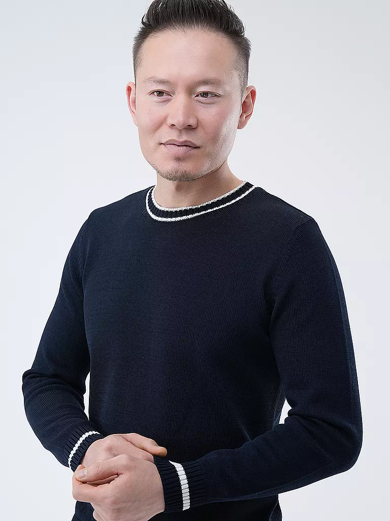 ELEVENTY Pullover dunkelblau