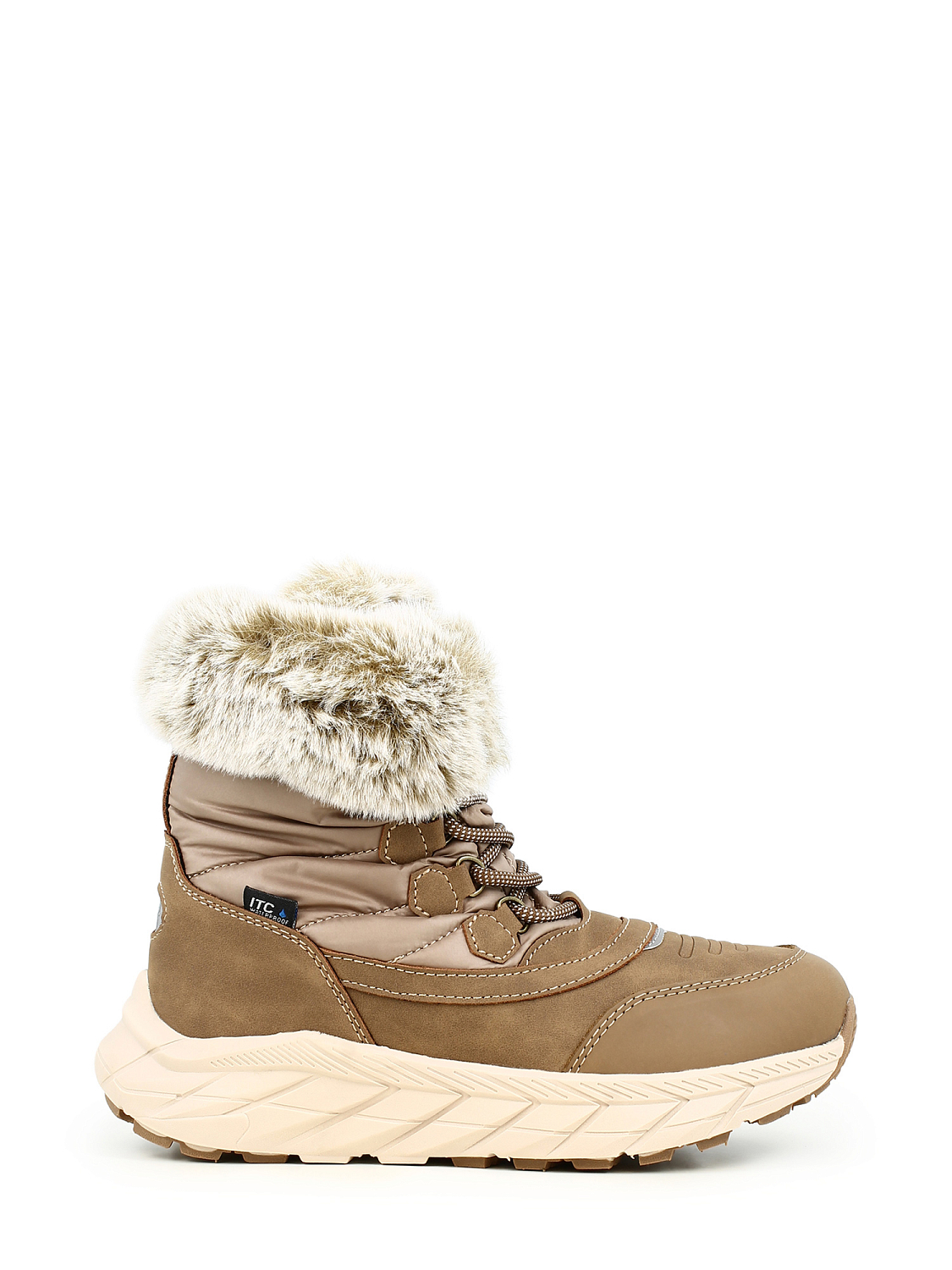 Leaf Solna fur waterproof brown